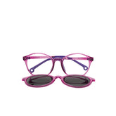 HARINA Kids - HT19975 Transparent Pink and Purple CLIP-ON